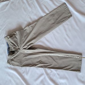 L.L. Bean Light Gray Khakis 34x32